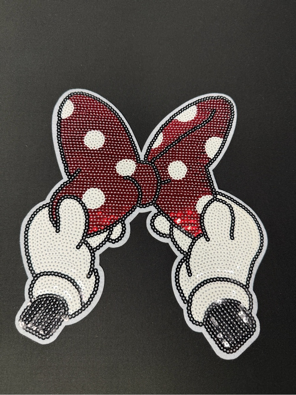 Bow sequin patch - Picture 2 of 3